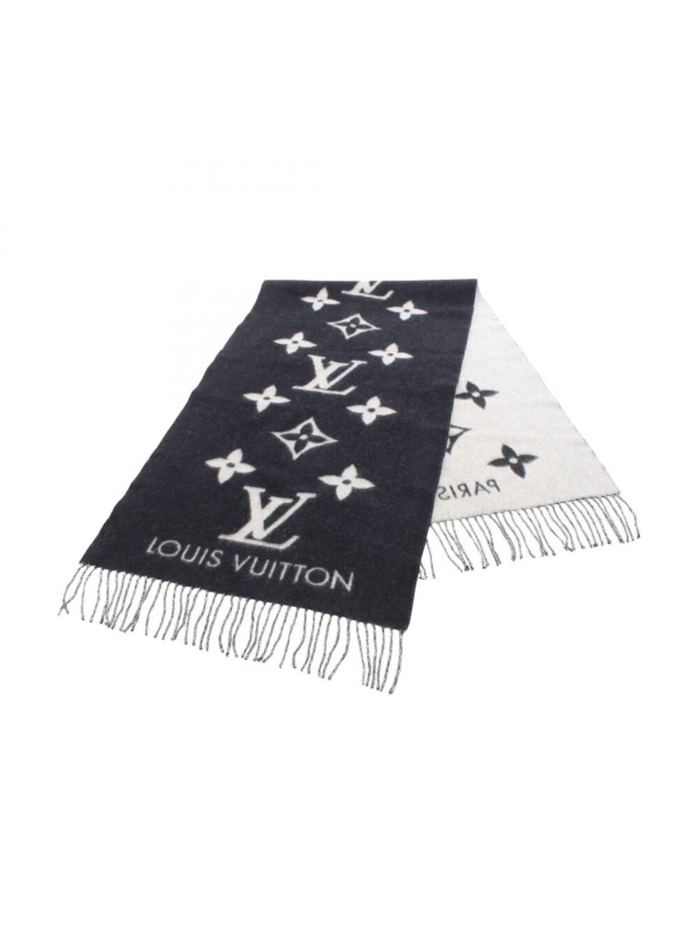Louis Vuitton Scarf Echarpe Reykjavik Noir
